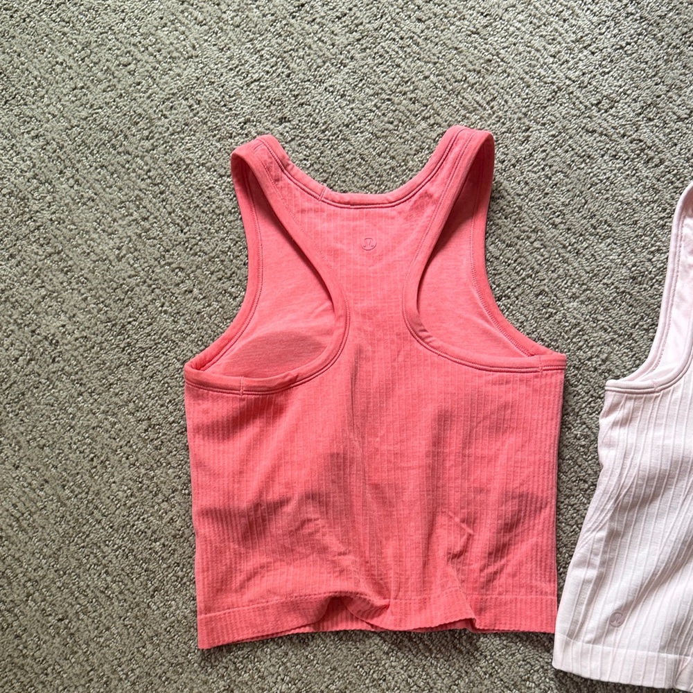 Lululemon Ebb to Street cropped tank (2) - Picture 4 of 4